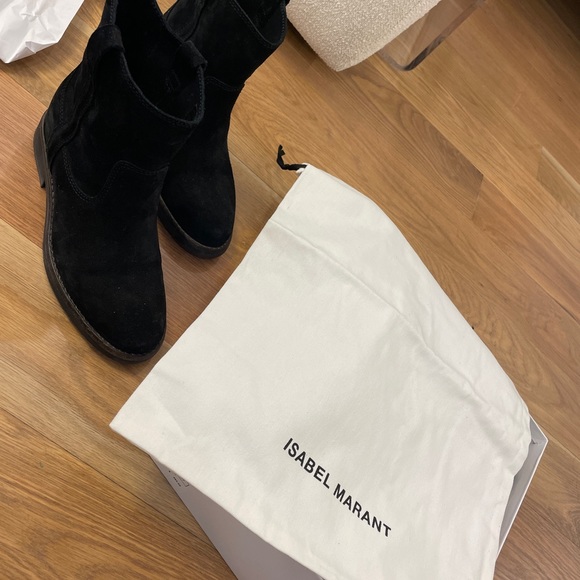 Isabel Marant Susee black suede boot size 37 - Picture 2 of 7